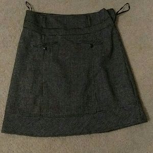 Houndstooth dress skirt