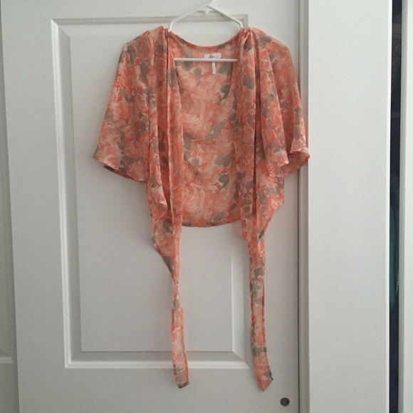 Polyester cardigan