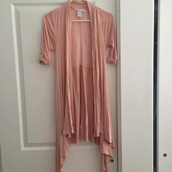 Pink cardigan