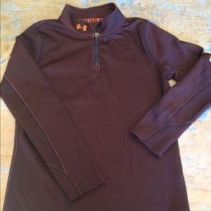 Youth XL, Under Armour fitted quarter zip