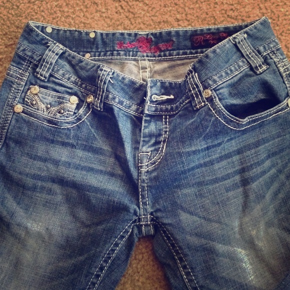 Rock and roll cowgirl jeans