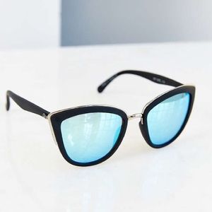 NWT Quay Australia My Girl Sunglasses - Black/Blue