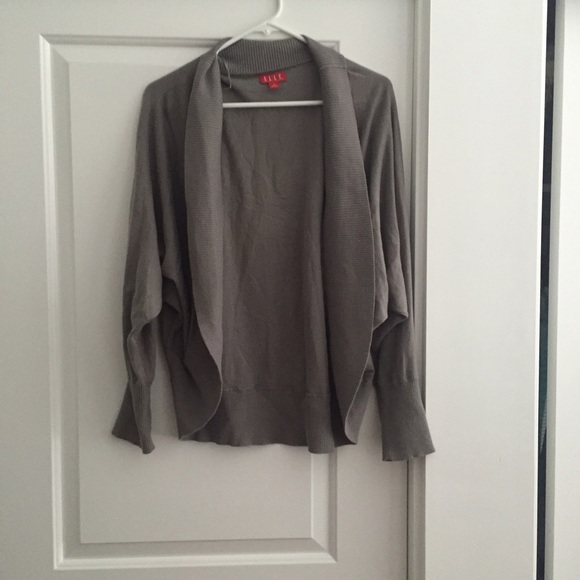 Grey cardigan