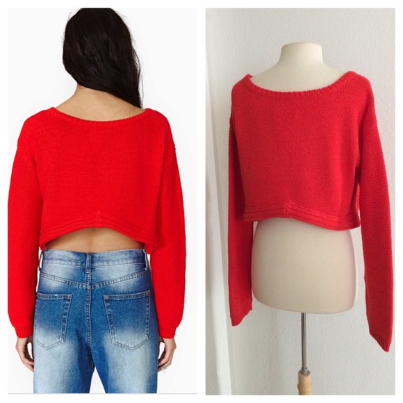 Nasty Gal cropped sweater - Picture 2 of 4