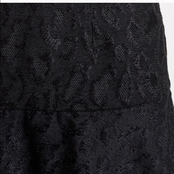 Free people chenille cheetah skirt - Picture 2 of 2