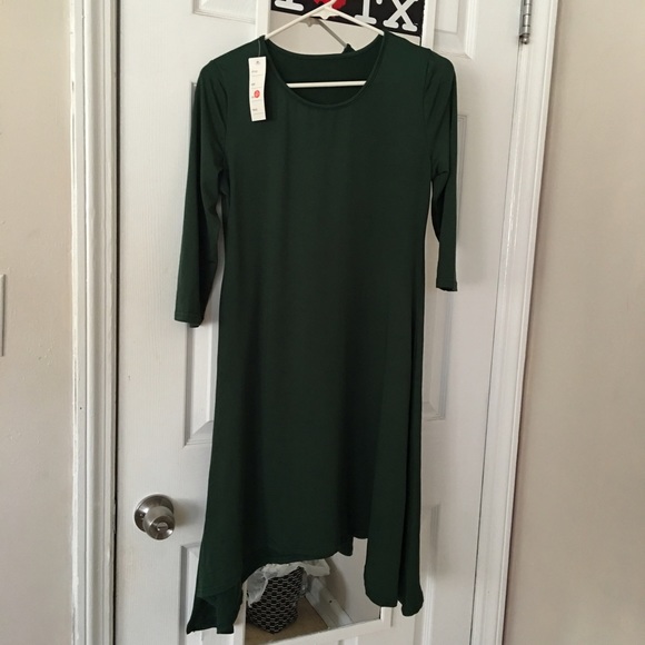 Green dress. Size medium.