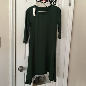 Green dress. Size medium.
