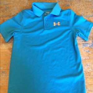 Youth Medium, Under Armour collared shirt