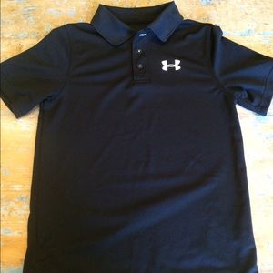 Youth medium, Under Armour collared shirt