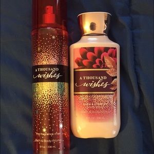 Bath & Body Works A Thousand Wishes set