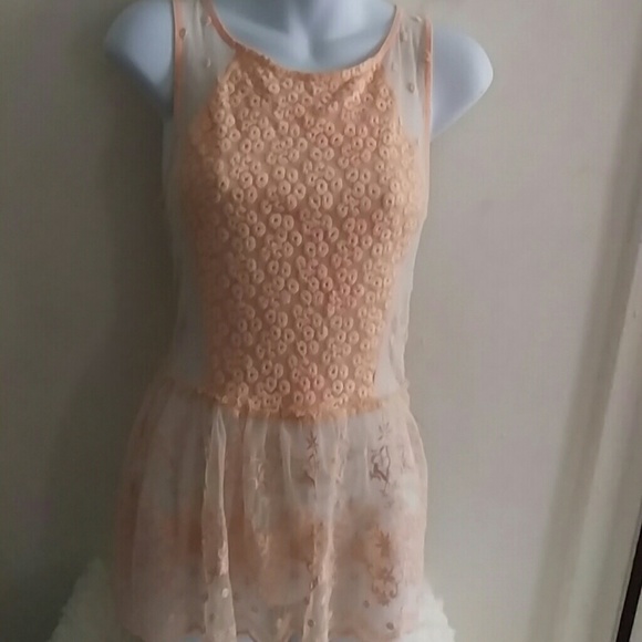 Lace peach Blouse
