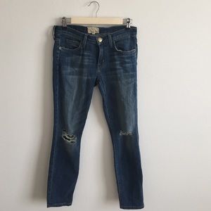 Current/Elliot destroyed skinny jean