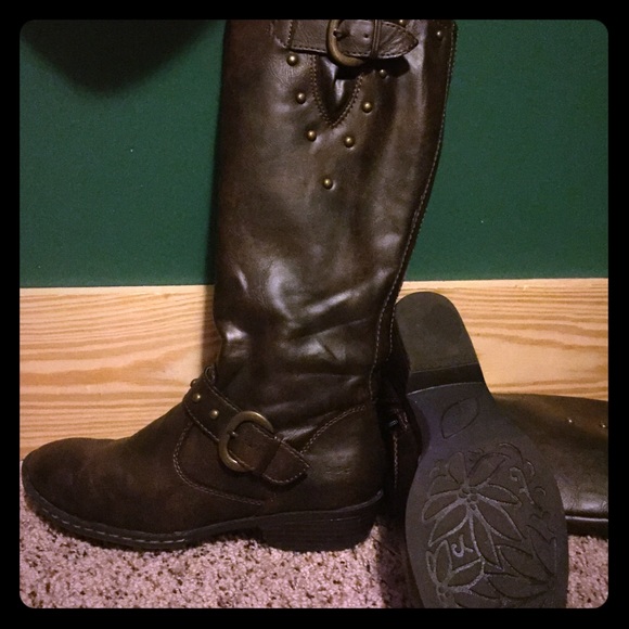 Brown Born boots