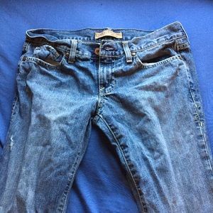 Old hippie jeans