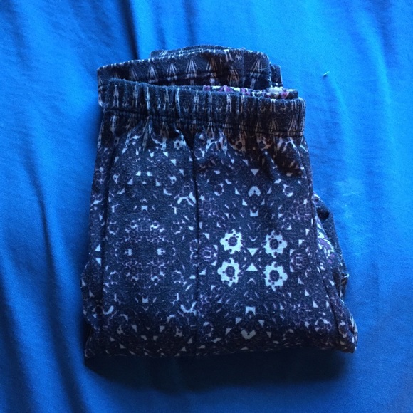 Floral leggings