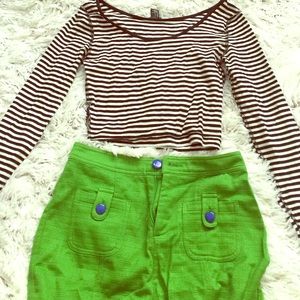 Stripes crop top