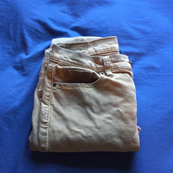 Kaki colored high waisted urban outfitters jeans