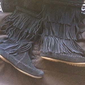 Fringe Boots