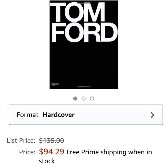 Tom Ford Coffee Table Book (Rizzoli) - Picture 4 of 4