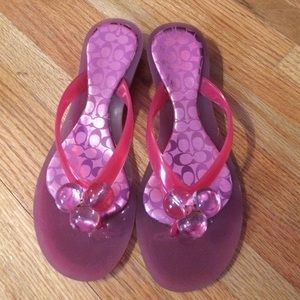 Coach sandals