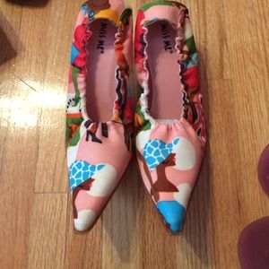 Pointed ballet heels