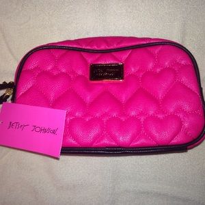 Betsey Johnson makeup bag
