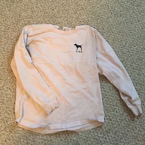 PINK- rare light pink cheetah print long sleeve