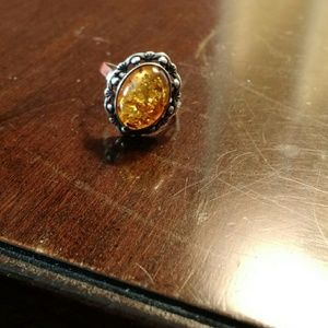 Amber ring