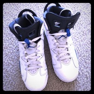 Jordan's Sport Blue 6's