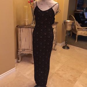 St John evening dress.