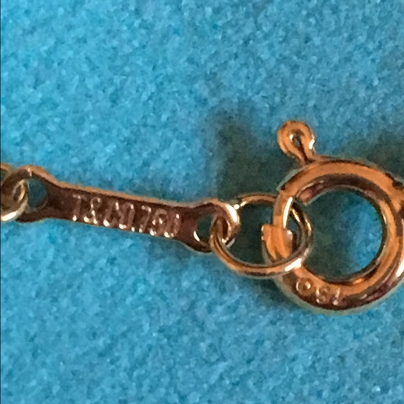 Like new Tiffany 18k gold necklace - Picture 3 of 4