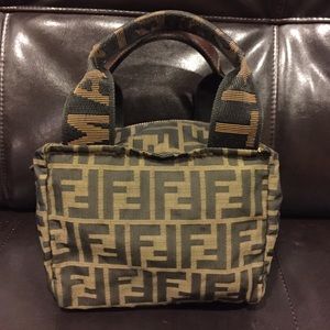Fendi Zucca Mini Handbag 100% Authentic!