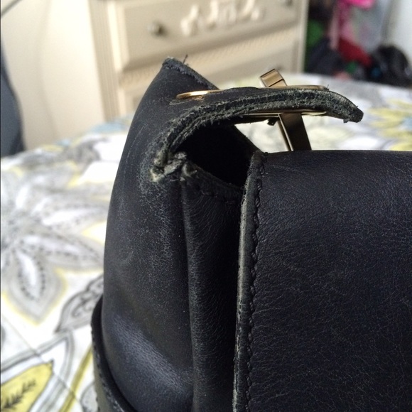 Black Jummy Choo. Black leather with gold trim. - Picture 3 of 4