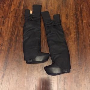 Jeffrey Campbell Zealot over the knee boots