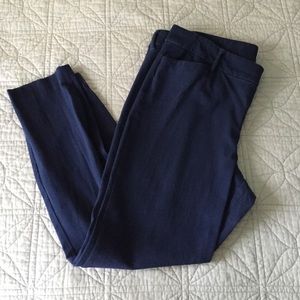 Old Navy Pixie cropped pants navy W14.