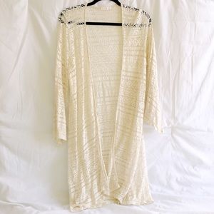 Lace cover up