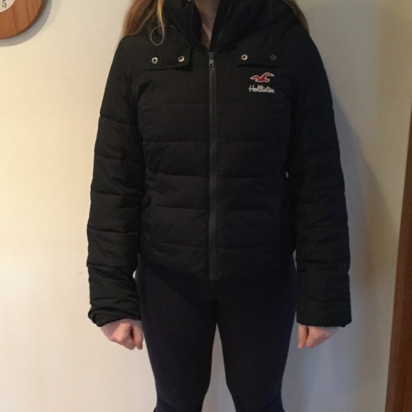 Navy Hollister jacket