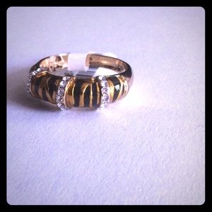 Disney World Animal Kingdom Tiger Stone Ring NWT