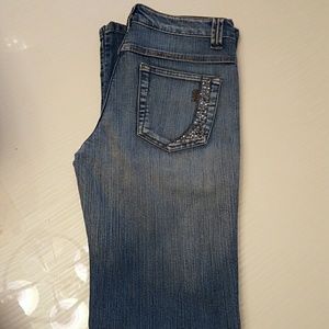 Bootcut stretch jeans