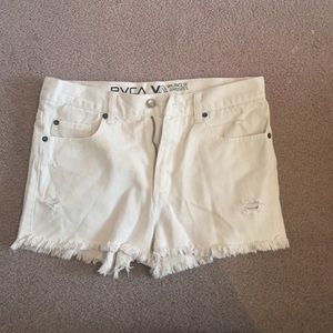 RVCA high waisted shorts