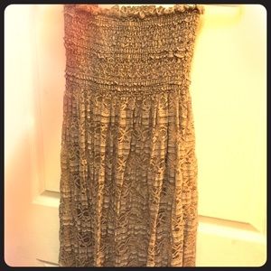 Brand New with Tag Summer Strapless maxi dress