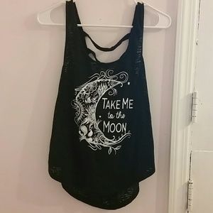 Cute Black and White Tank Top