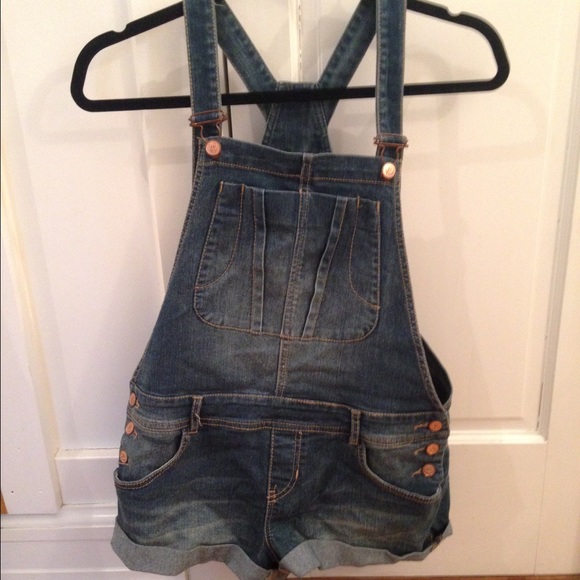 Denim overalls