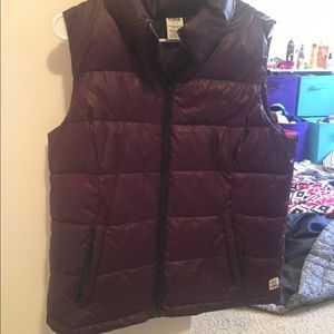 PINK puffer vest