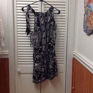 High neck, floral paisley blouse