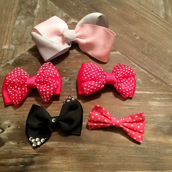 Assorted Hair Bow Bundle - New