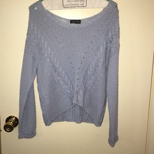 Topshop Cable Knit Sweater