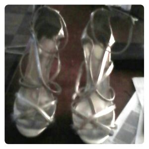 Silver heels