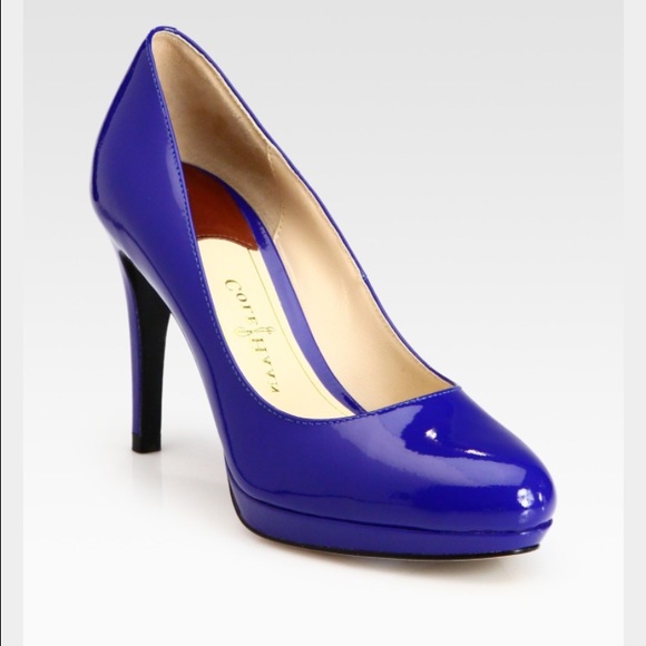 cole haan blue pumps