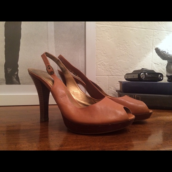 Marc Fisher Peep Toe Slingback 9.5